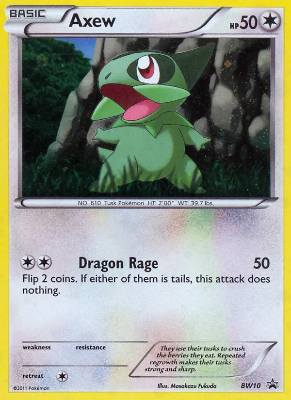 Image of the card Axew