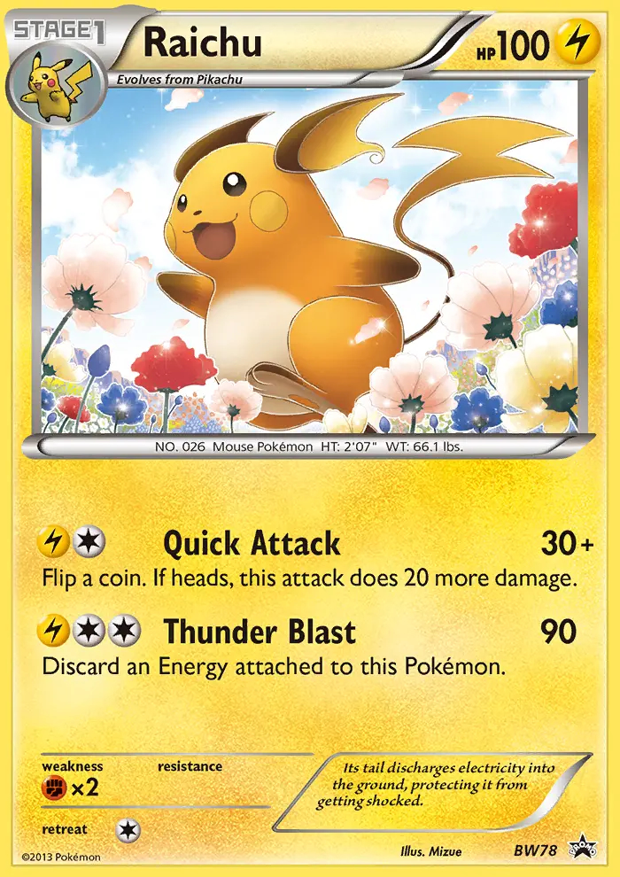 Image of the card Raichu