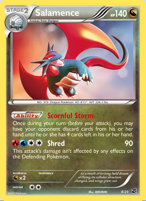 Image of the card Salamence