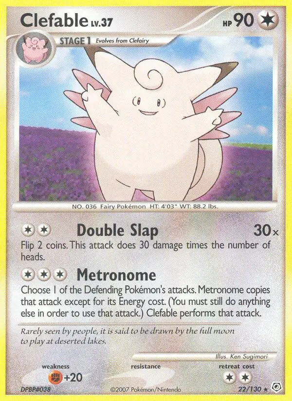 Image of the card Clefable