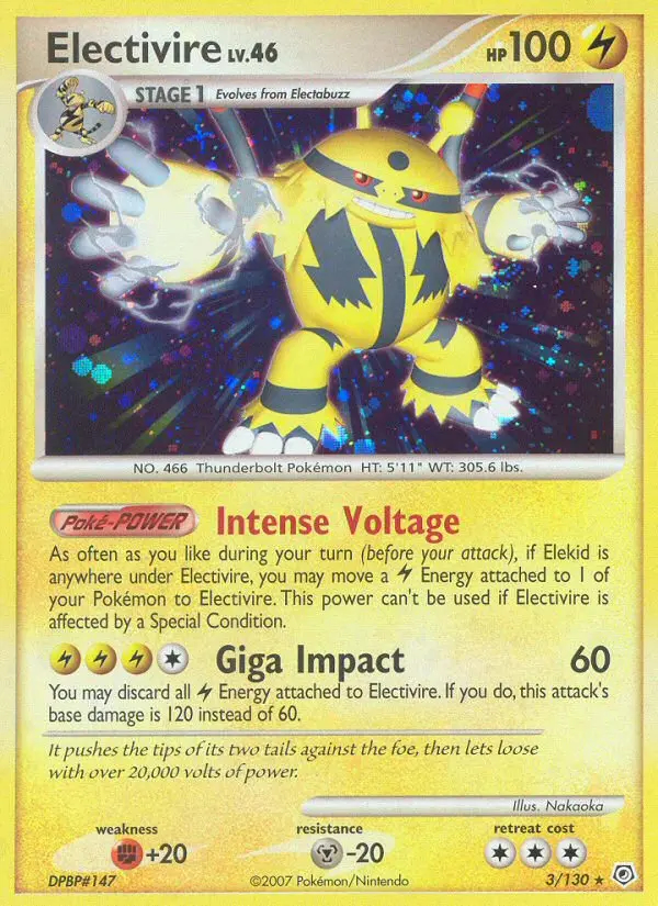 Image of the card Electivire