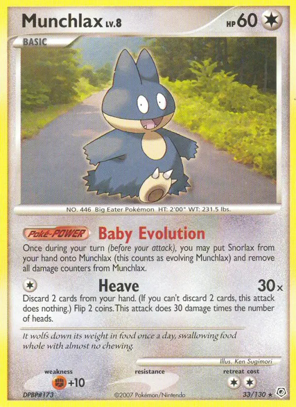 Image of the card Munchlax