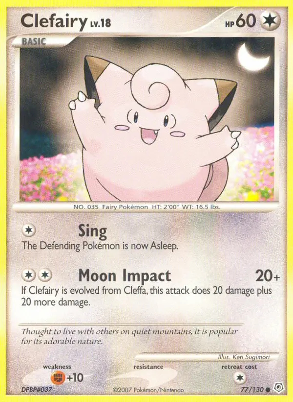 Image of the card Clefairy