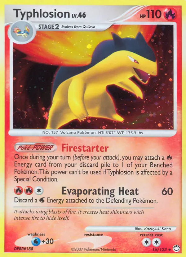 Image of the card Typhlosion