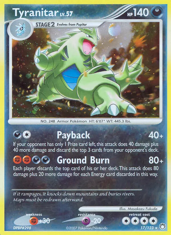 Image of the card Tyranitar