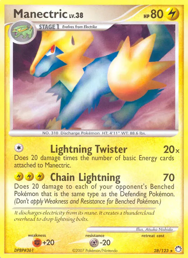 Image of the card Manectric