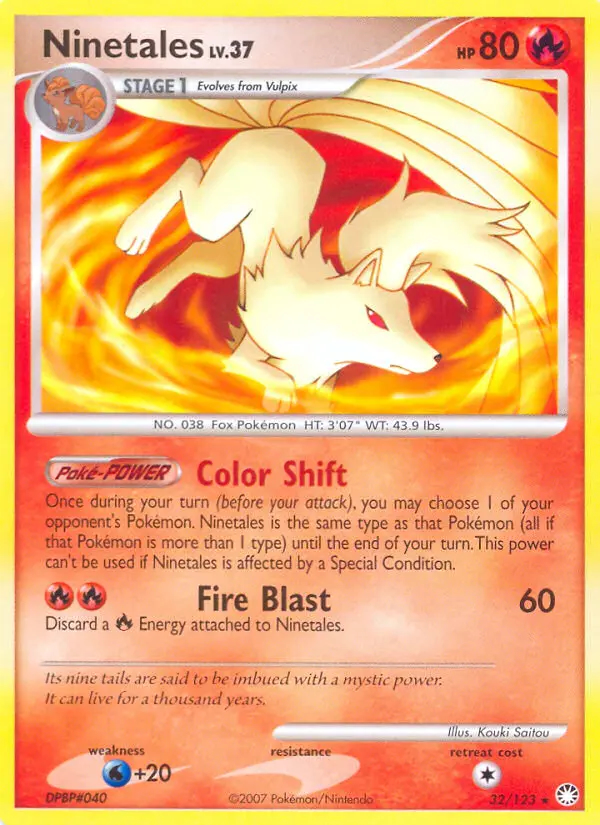 Image of the card Ninetales