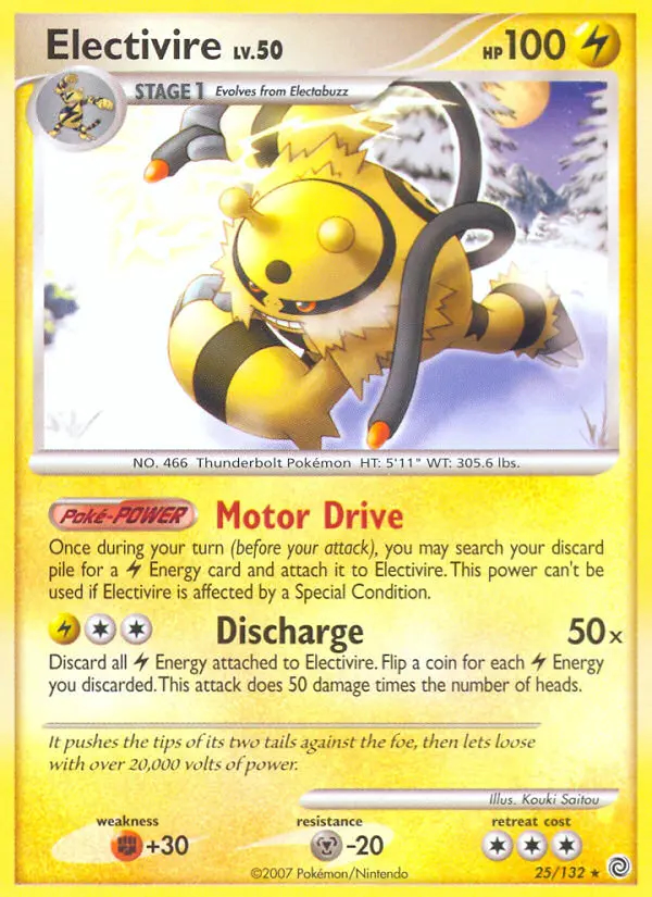 Image of the card Electivire