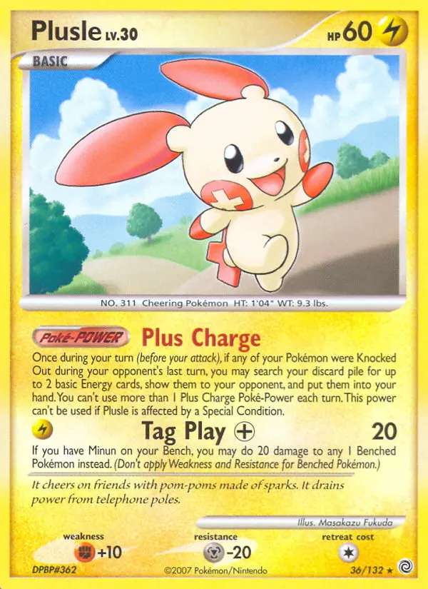 Image of the card Plusle
