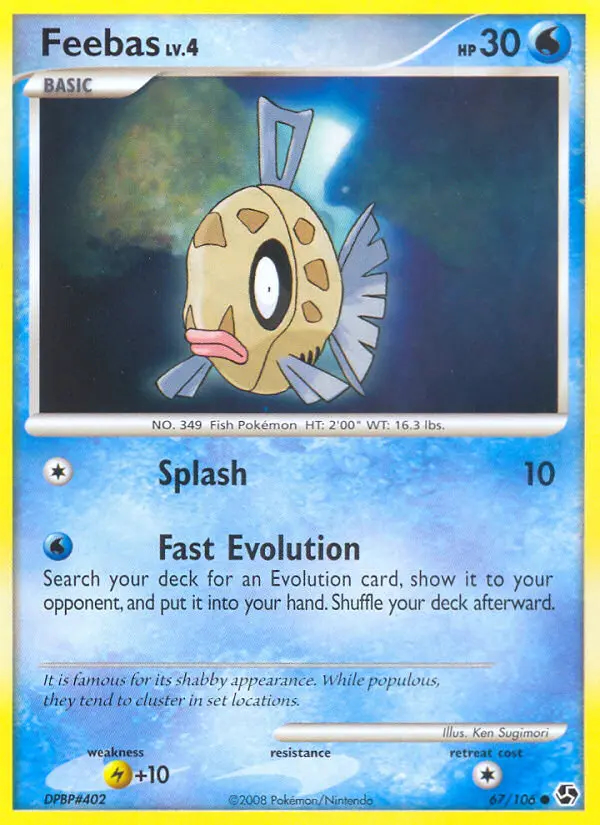 Image of the card Feebas