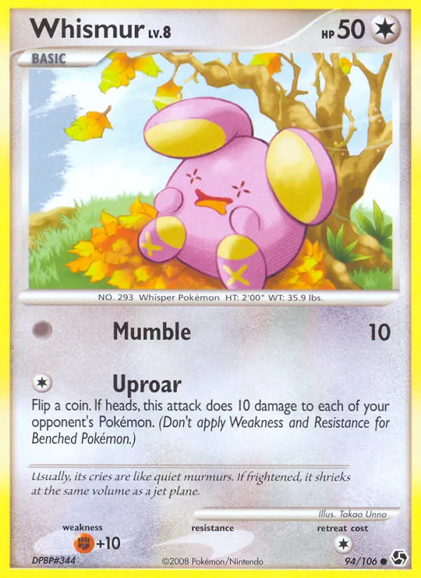 Image of the card Whismur