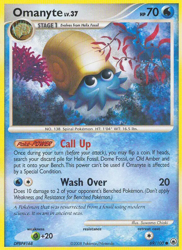 Image of the card Omanyte