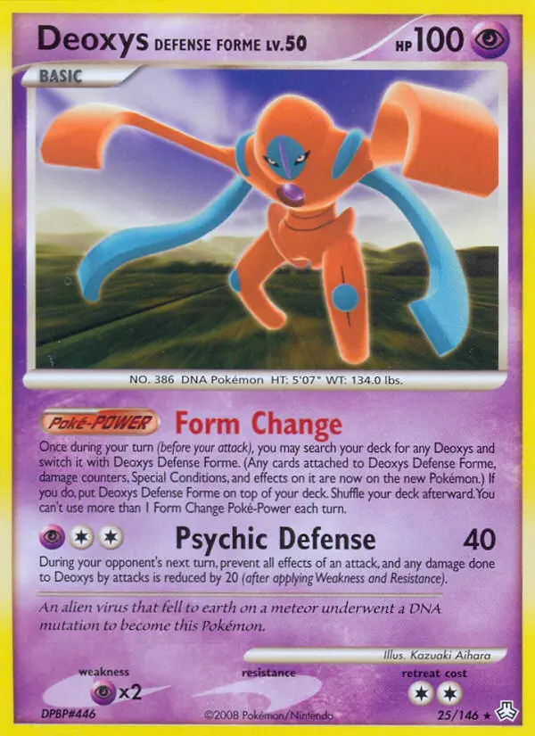 Image of the card Deoxys Defense Forme