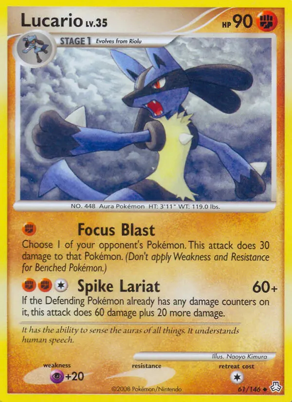 Image of the card Lucario