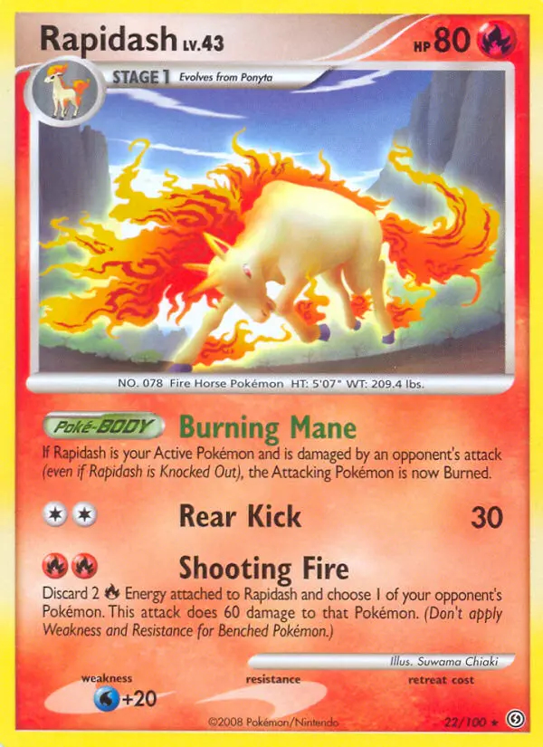 Image of the card Rapidash