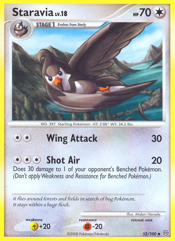 Image of the card Staravia