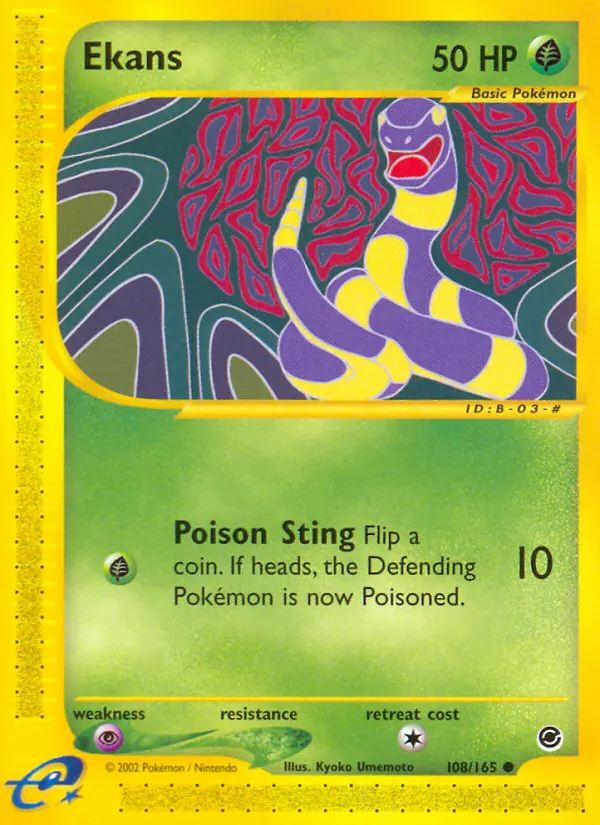 Image of the card Ekans