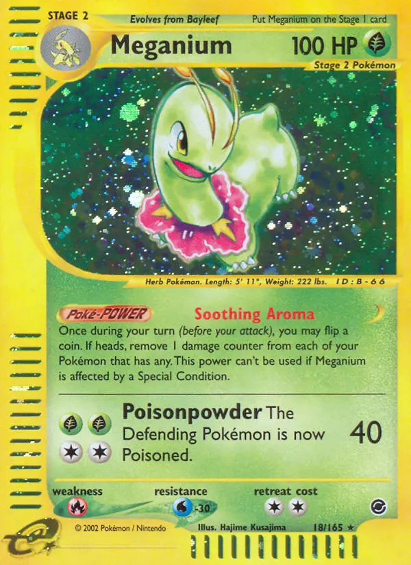 Image of the card Meganium