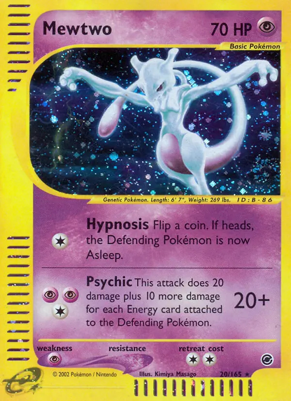 Image of the card Mewtwo