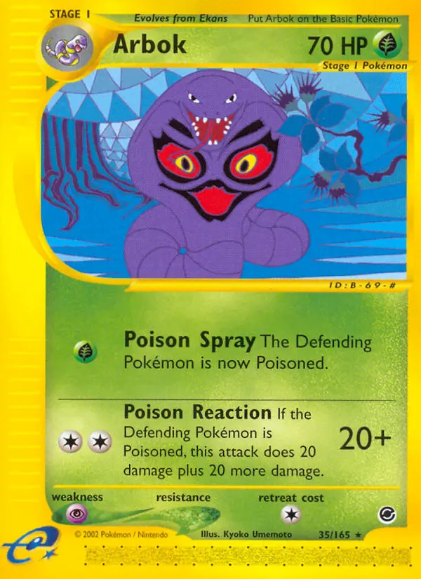 Image of the card Arbok