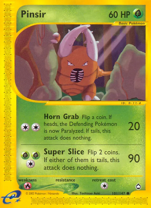 Image of the card Pinsir