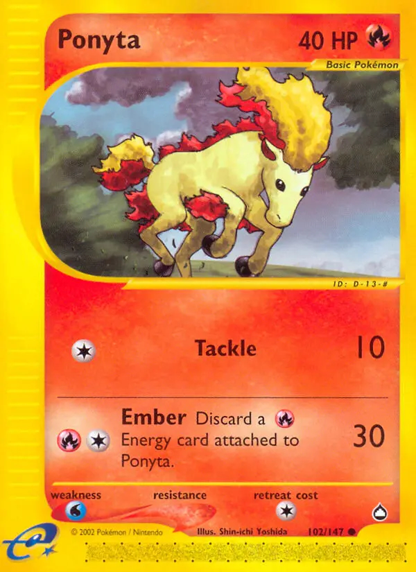 Image of the card Ponyta