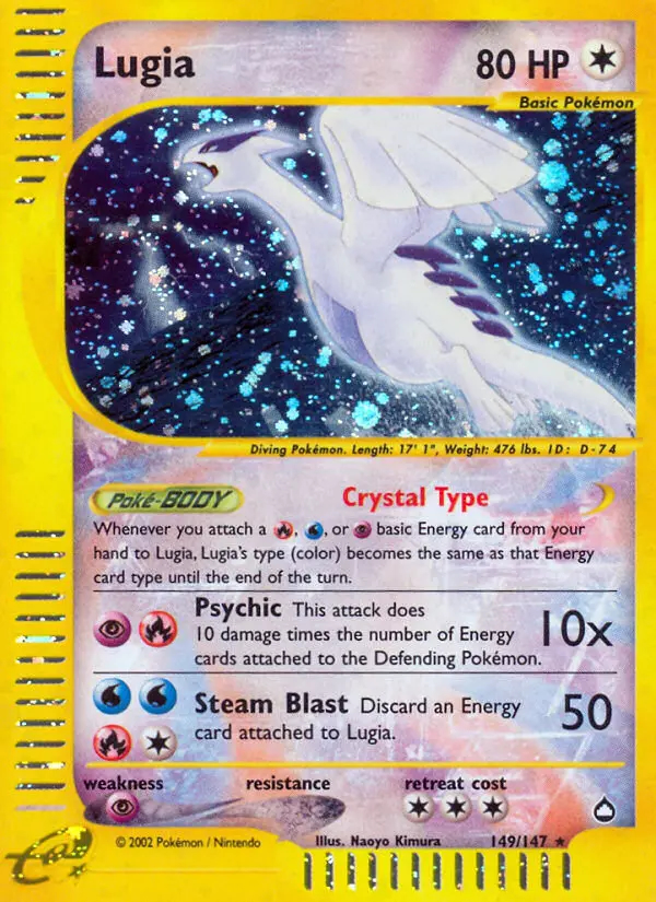 Image of the card Lugia