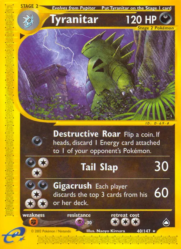 Image of the card Tyranitar