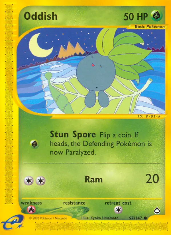 Image of the card Oddish