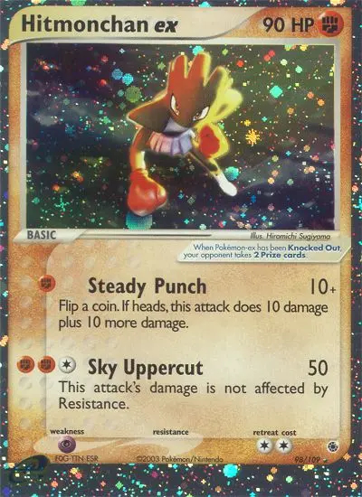 Image of the card Hitmonchan ex