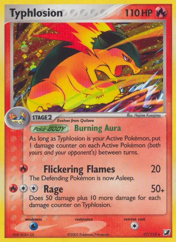 Image of the card Typhlosion