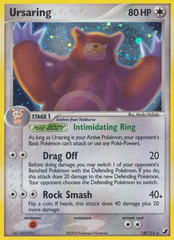Image of the card Ursaring