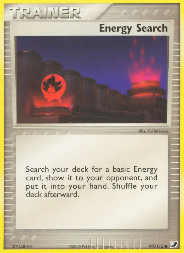 Image of the card Energy Search