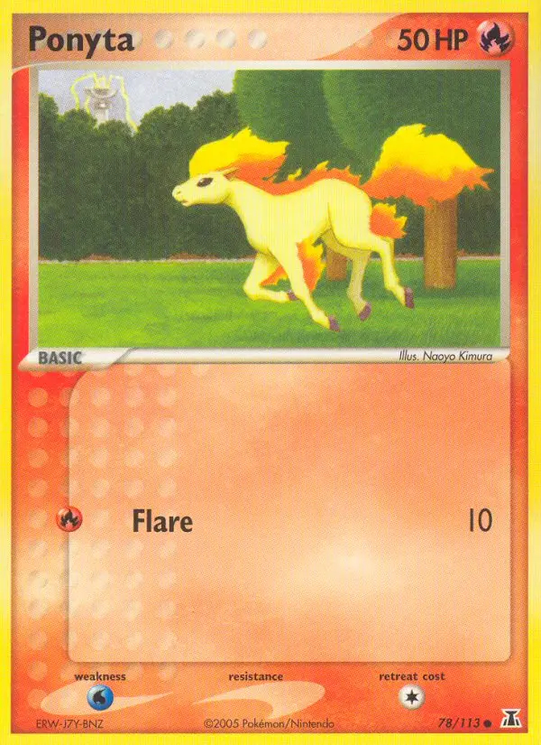 Image of the card Ponyta