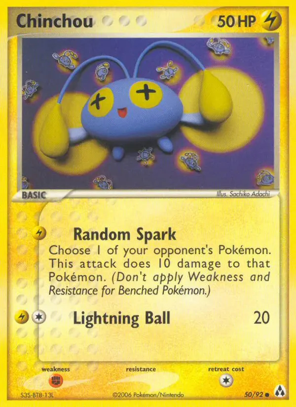 Image of the card Chinchou