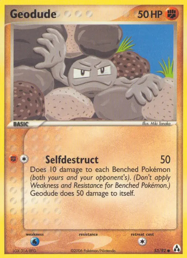 Image of the card Geodude