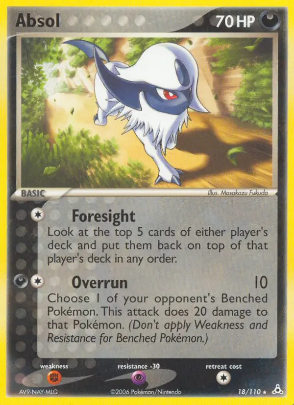 Image of the card Absol