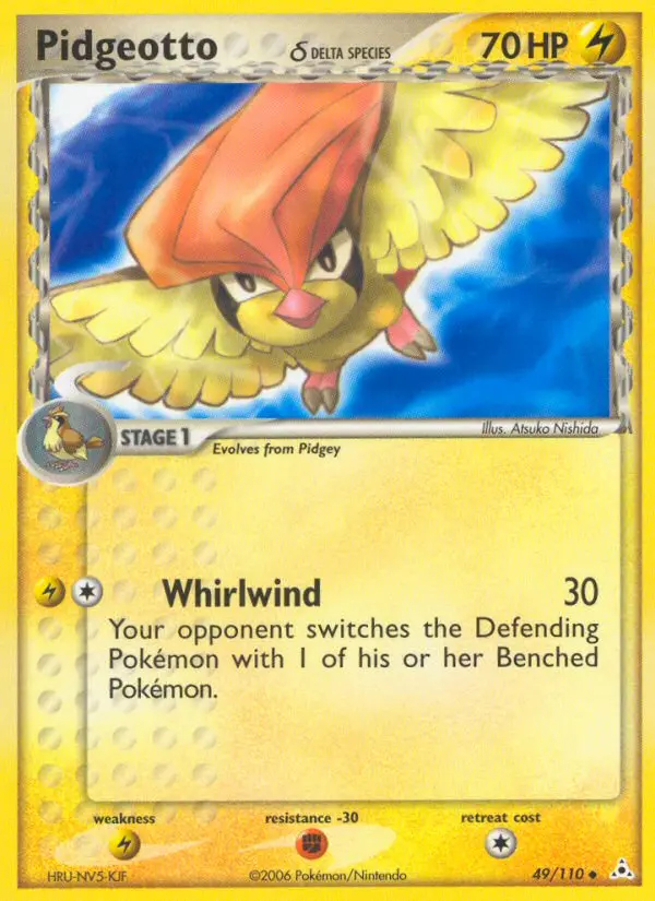 Image of the card Pidgeotto δ