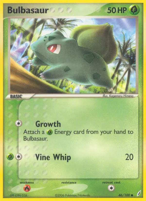 Image of the card Bulbasaur