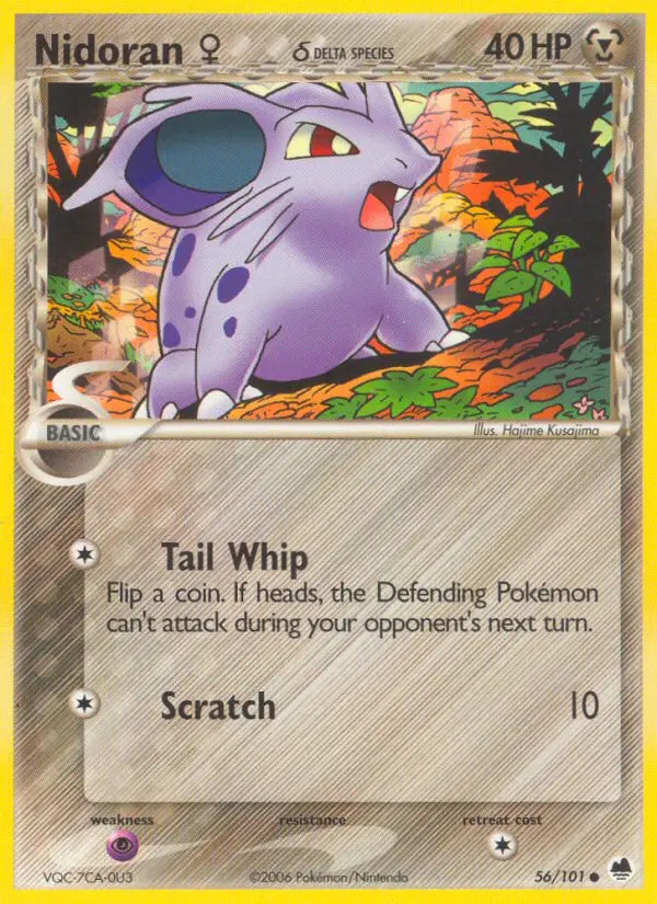 Image of the card Nidoran♀ δ