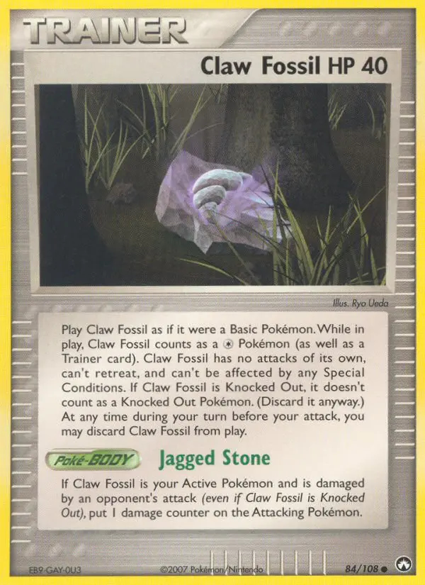 Image of the card Claw Fossil