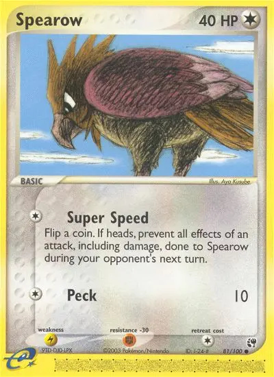 Image of the card Spearow