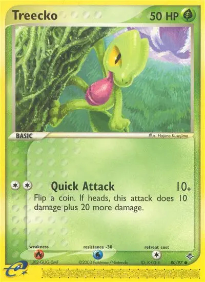 Image of the card Treecko