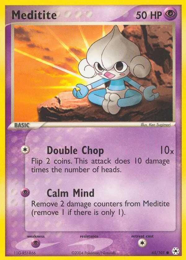 Image of the card Meditite