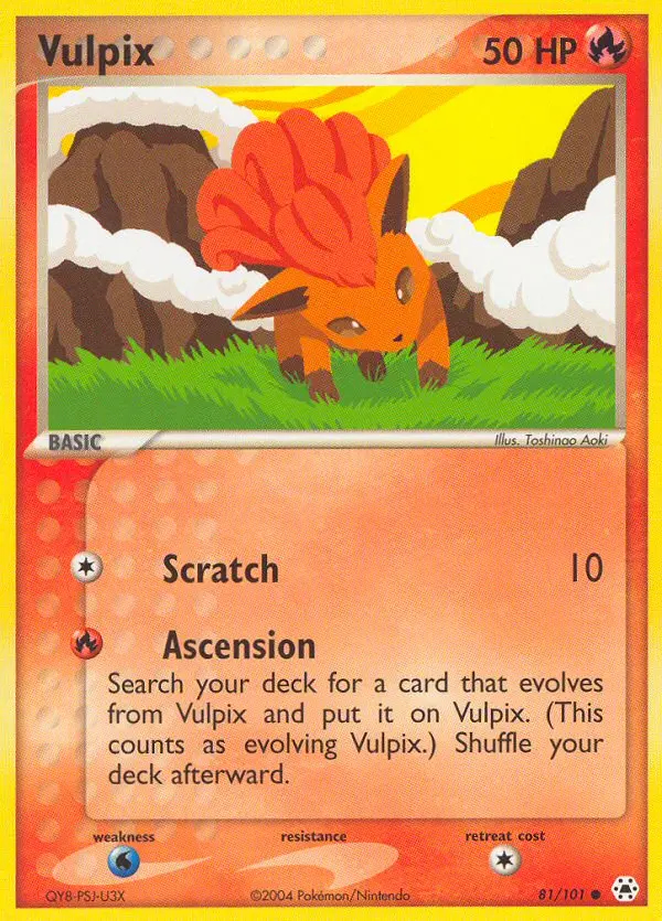 Image of the card Vulpix