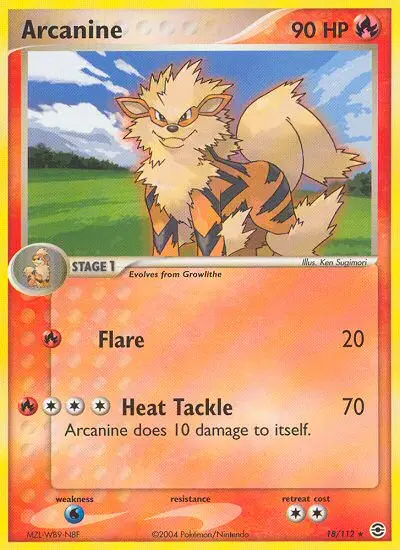 Image of the card Arcanine