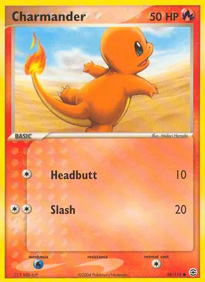 Image of the card Charmander