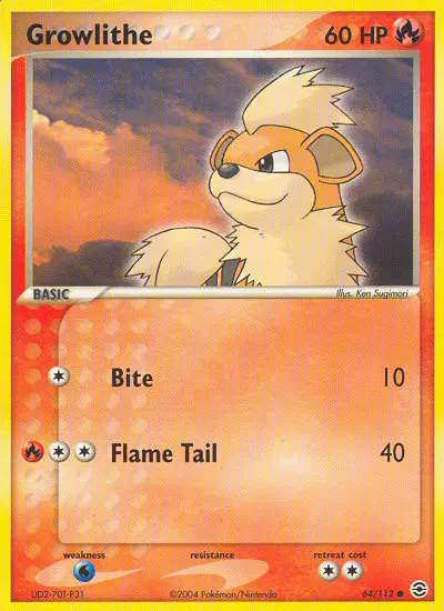 Image of the card Growlithe