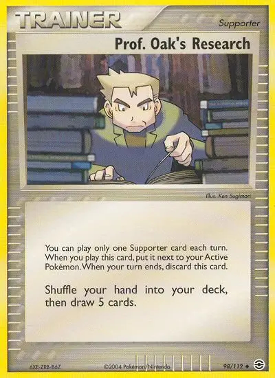 Image of the card Prof. Oak's Research