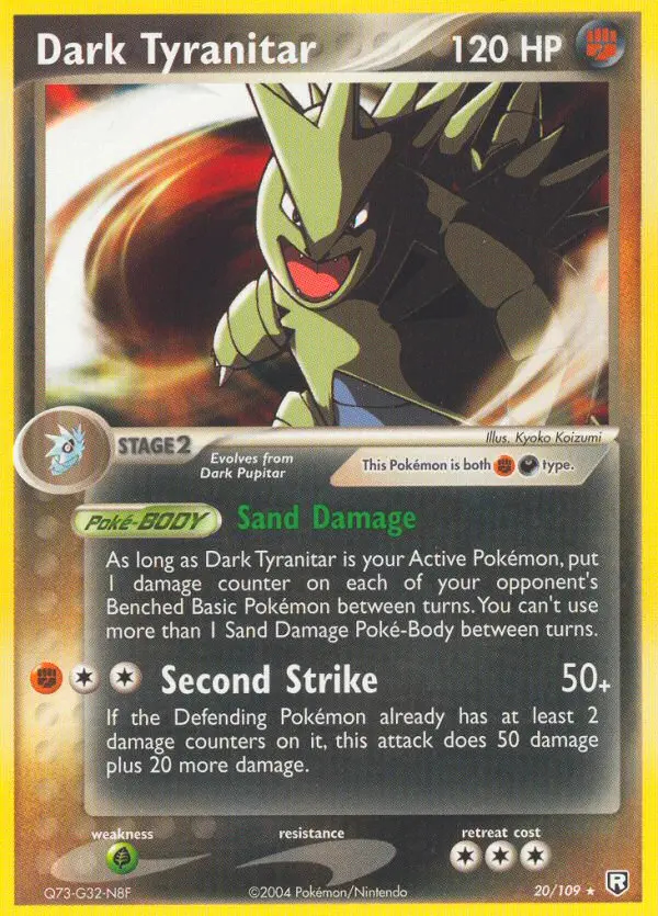 Image of the card Dark Tyranitar